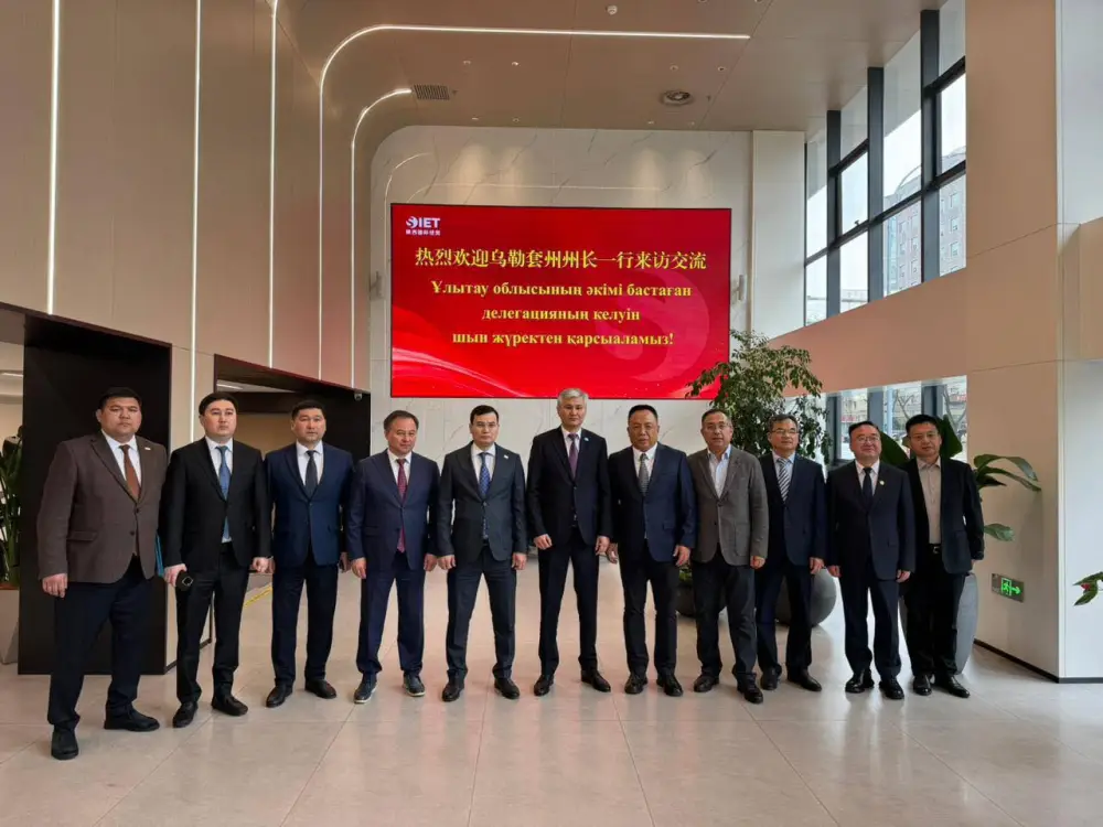 Аким области Ұлытау провёл встречу с губернатором провинции Шэньси (5)