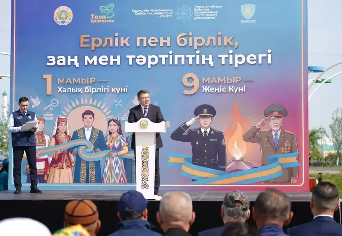 В ТУРКЕСТАНЕ ОТКРЫЛАСЬ АЛЛЕЯ «ТАЗА ҚАЗАҚСТАН» (3)