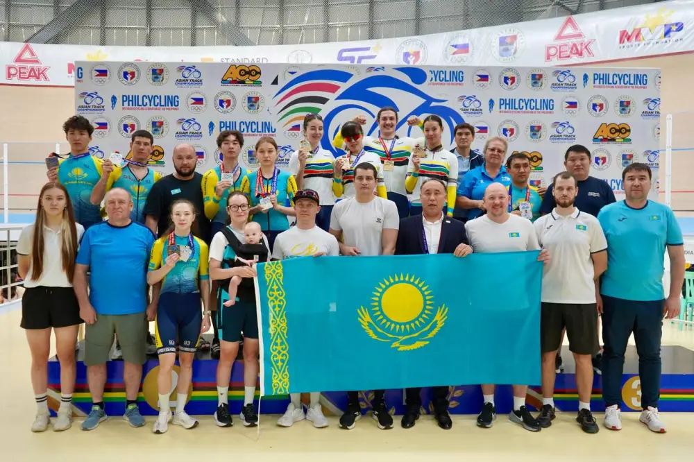 Казахстан завоевал 11 медалей на чемпионате Азии по велотреку (6)