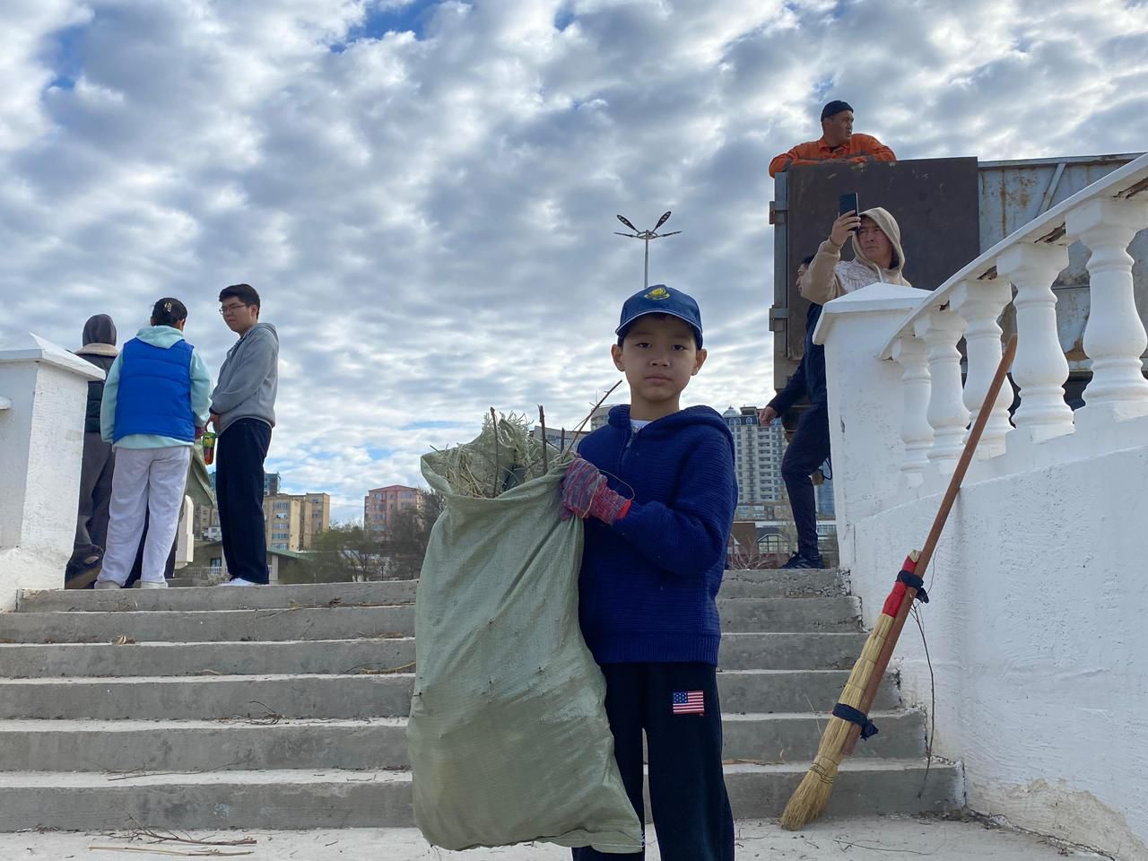 Награды участникам субботника