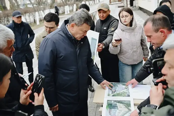 В Петропавле начался второй этап реконструкции главной улицы города (6)
