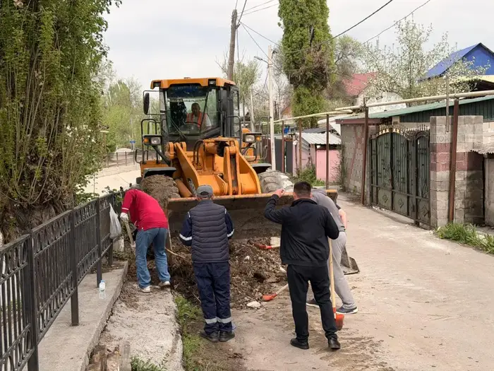 Свыше 25 кубометров мусора вывезли сотрудники Eco Almaty в ходе субботника (3)