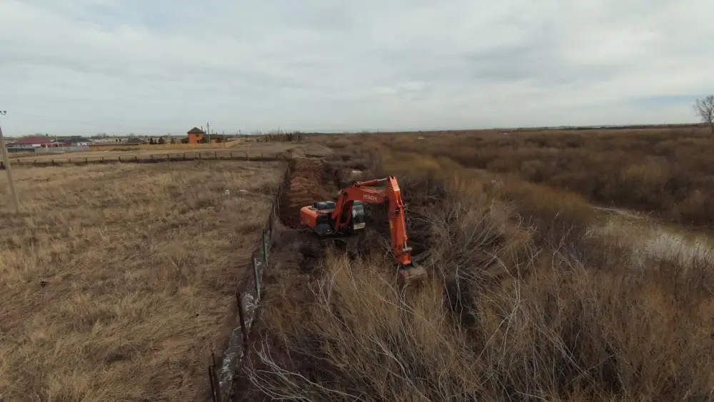В селе Жибек жолы обеспечен безопасный пропуск паводковых вод (4)