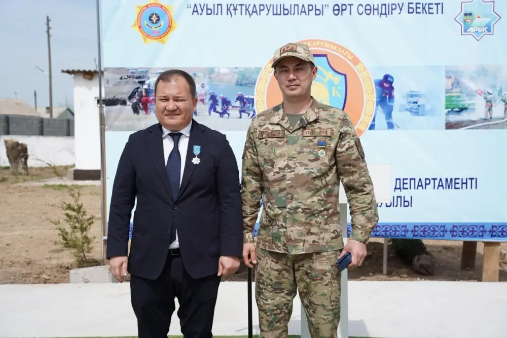 В Казахстане открыт 167-й добровольный пункт пожаротушения «Ауыл құтқарушылары» (5)