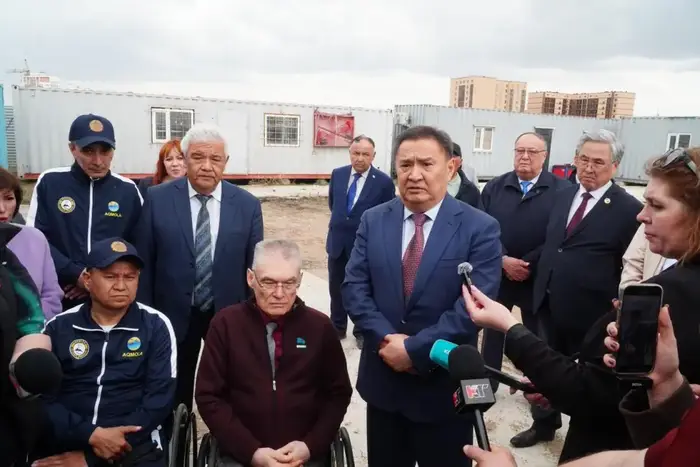 Крупные социальные объекты строятся в Кокшетау (2)