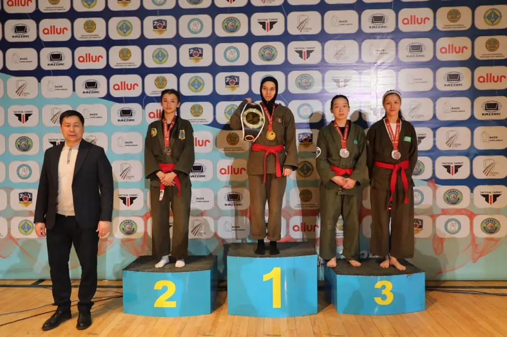 Сборная команда МЧС Казахстана показала достойный результат на чемпионате по рукопашному бою (9)