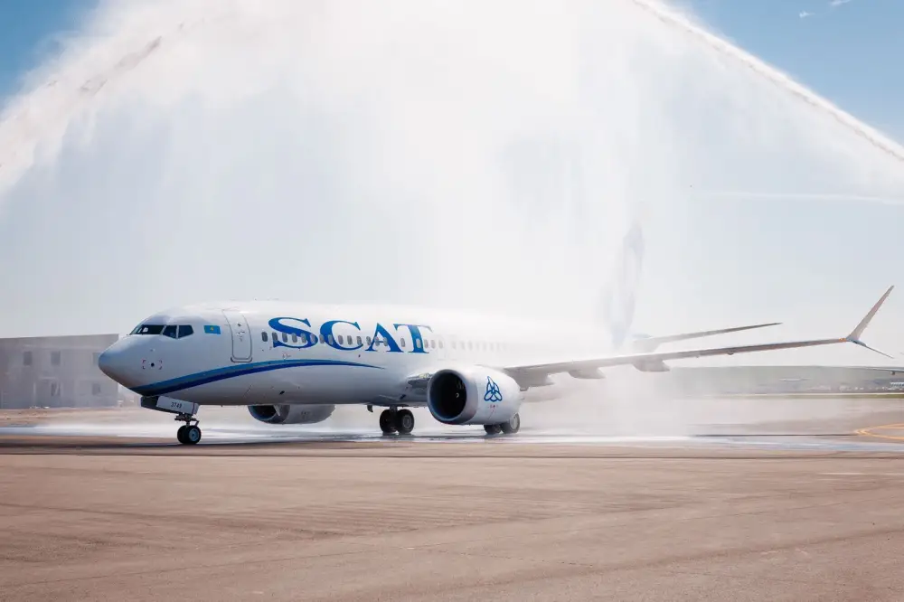 Два новых самолета пополнили парк авиакомпании SCAT (2)