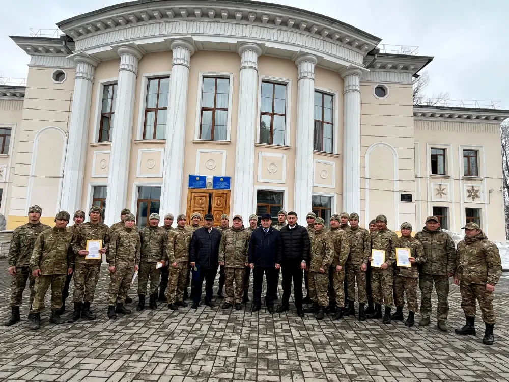 Военнослужащие МЧС РК завершили в районе Алтай противопаводковые мероприятия (3)