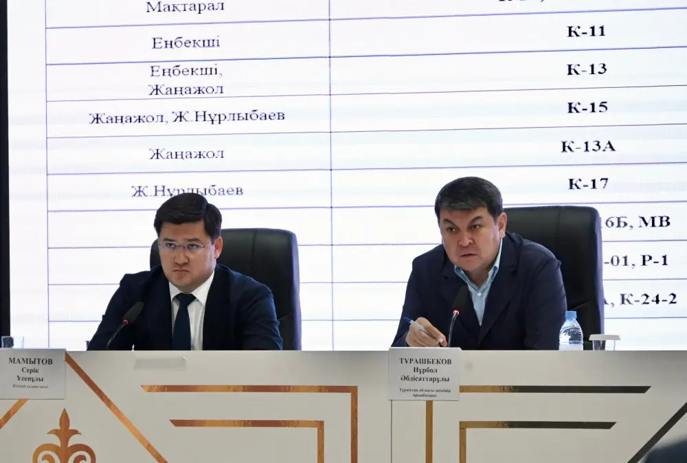 ТУРКЕСТАН: ОБСУЖДЕНЫ ВОПРОСЫ ОБЕСПЕЧЕНИЯ ПОЛИВНОЙ ВОДОЙ (2)