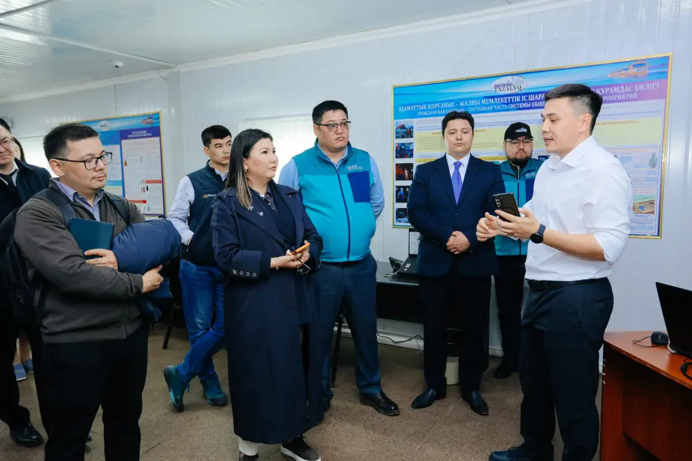 Опыт цифровых решений столичного предприятия «Астана Тазалық» перенимают специалисты из Бишкека (2)