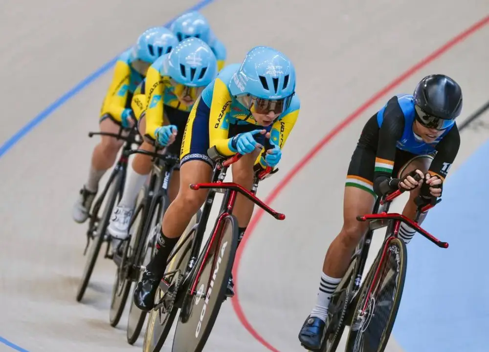 Казахстан завоевал 11 медалей на чемпионате Азии по велотреку (5)