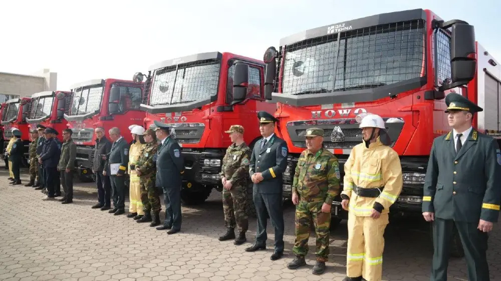 Акмолинская область получила новую противопожарную технику для лесных хозяйств (9)