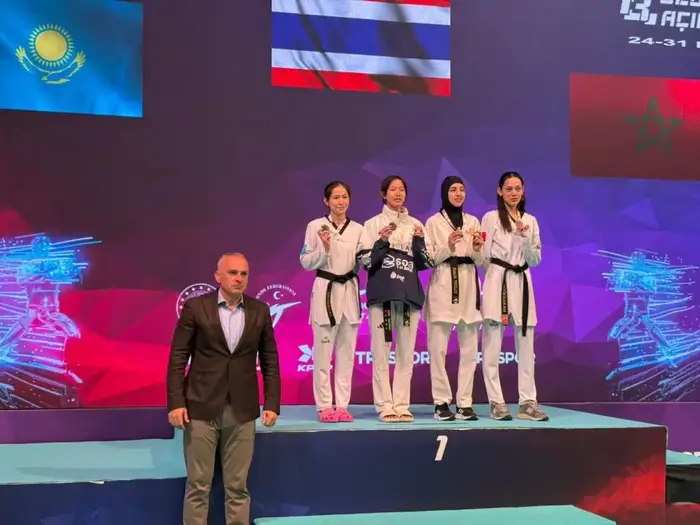 Алматинские спортсмены завоевали медали международного турнира Turkish Open по таэквондо (4)