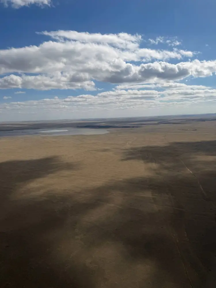 Аким области Асаин Байханов совершил облет Баянаульского района, ознакомился с ходом сброса воды с водохранилищ «Акжар» и «Каратока» Карагандинской области, а также оценил состояние лиманов (6)