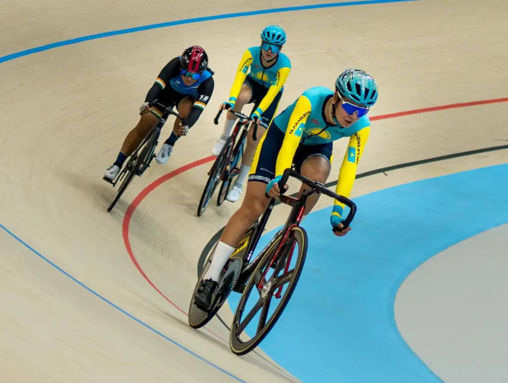 Казахстан завоевал 11 медалей на чемпионате Азии по велотреку (4)