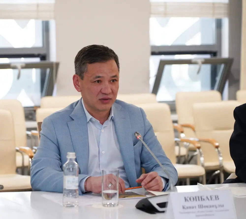 НУРАЛХАН КУШЕРОВ ВСТРЕТИЛСЯ С ИЗВЕСТНЫМ ПРЕДПРИНИМАТЕЛЕМ, УЧРЕДИТЕЛЕМ ХОЛДИНГА «KUSTO GROUP» КАНАТОМ КОПБАЕВЫМ (2)