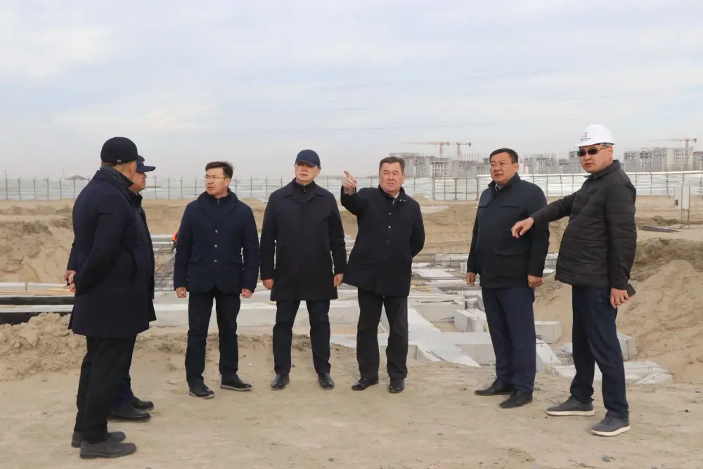 Депутаты Парламента ознакомились со строительством объектов в Кызылорде (4)