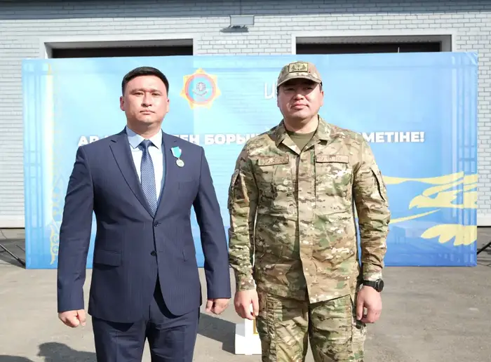 Глава МЧС открыл новую пожарную часть в городе Сатпаев (5)