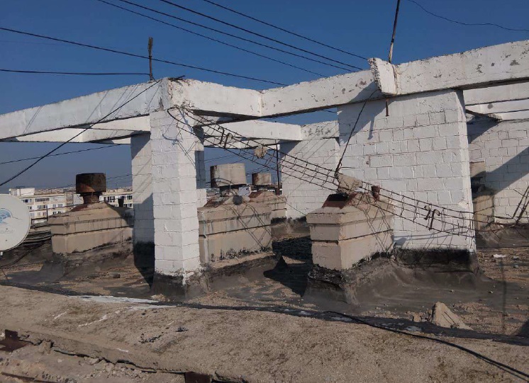 Демонтаж аварийных пергол