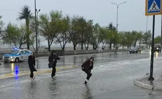 Актау в объятиях дождя: улицы города становятся реками, а жители делятся кадрами потопа