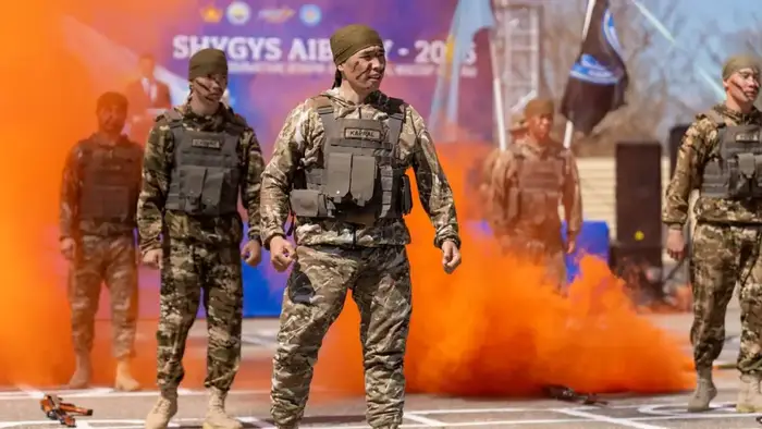 В ВКО состоялось открытие областного военно-патриотического сбора молодежи «SHYGYS AIBYNY-2026» (10)