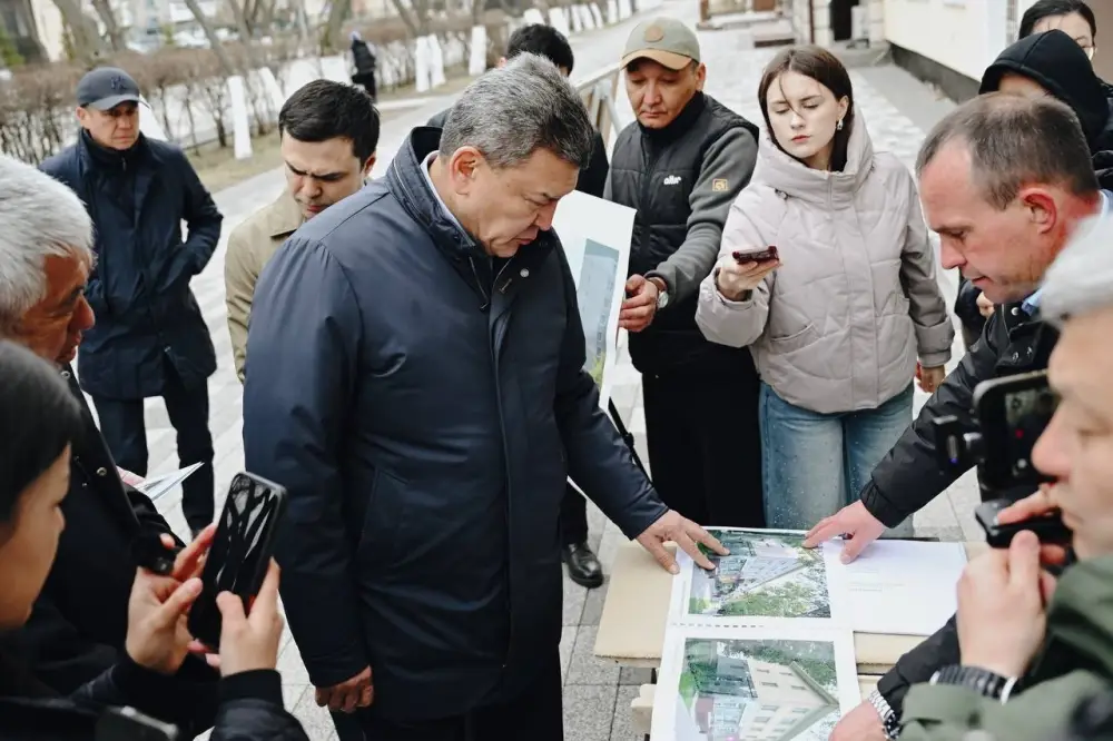 В Петропавле начался второй этап реконструкции главной улицы города (6)