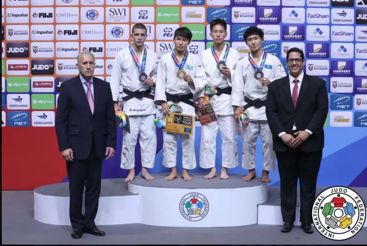 Габит Расулхан на чемпионате мира по дзюдо
