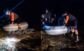 В Мангистау троих человек унесло в Каспийское море на надувной лодке